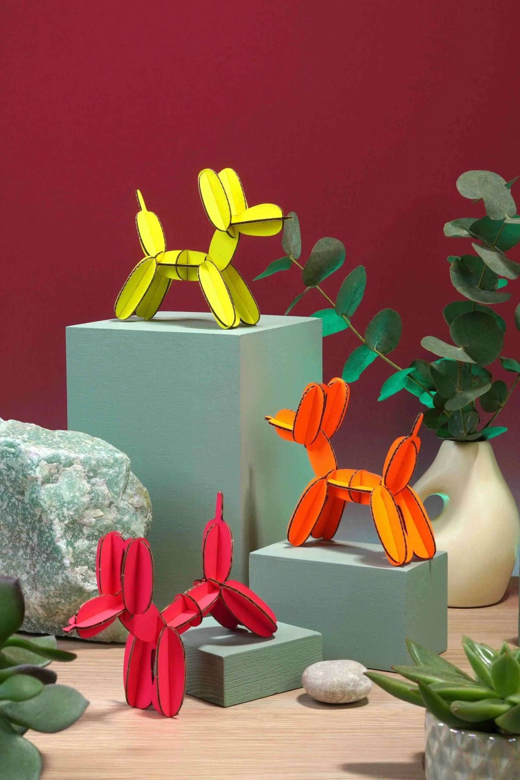 Balloon Dog - Kit en carton Assembli